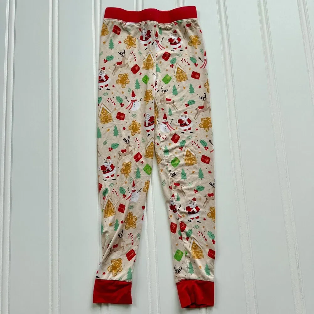 Kloudy Kids Santa Enchanted Christmas Toddler Bamboo Pajamas Set | 5/6Y